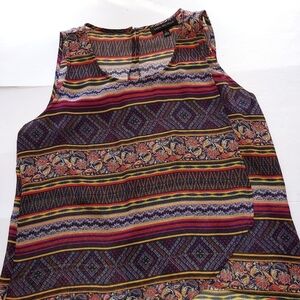 Sara Michelle Layered Look Blouse L